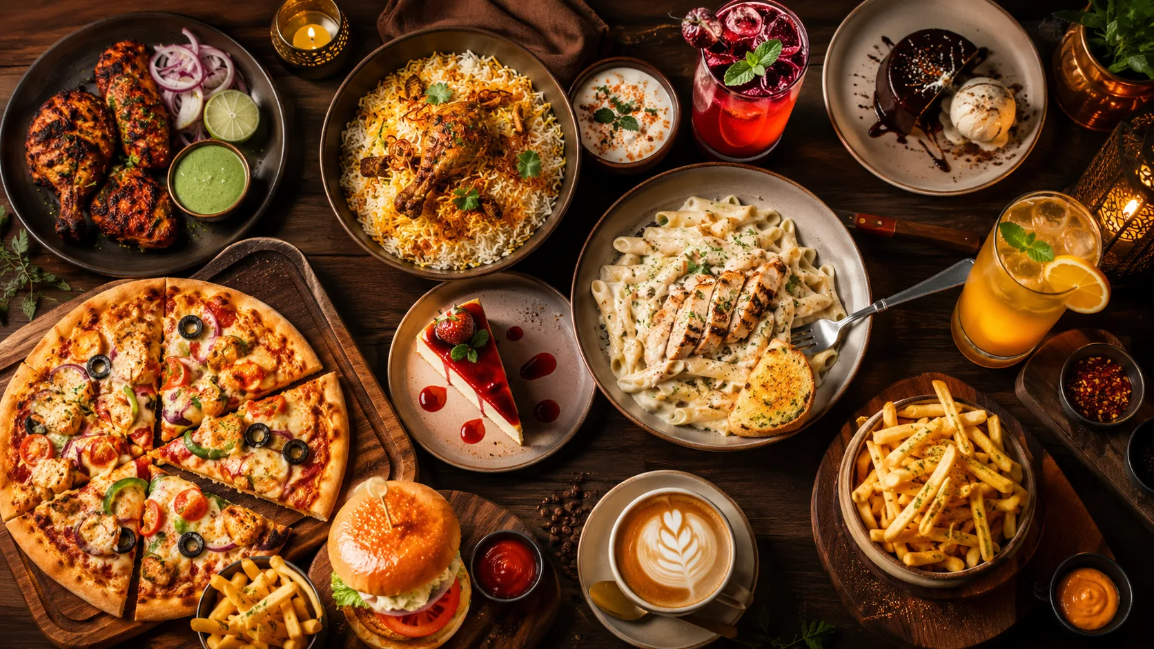 Restaurant & Cafe food presentation